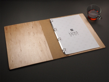 Logo trade corporate gifts image of: Menu cover 1106121