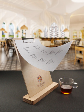 Logo trade promotional merchandise image of: Clipboard with stand 2088121