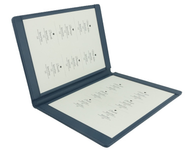 Logo trade business gift photo of: Menu cover 1063119