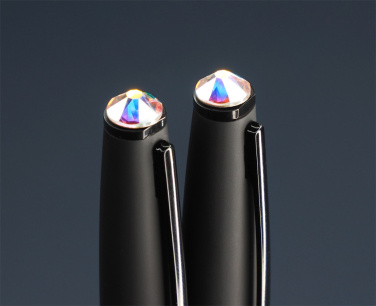 Logotrade promotional item picture of: Swarovski Crystal Pen set 1236036