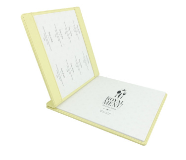 Logo trade promotional items image of: Menu cover 1083119