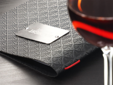 Logo trade promotional giveaways image of: Menu cover Ambiente 1181244