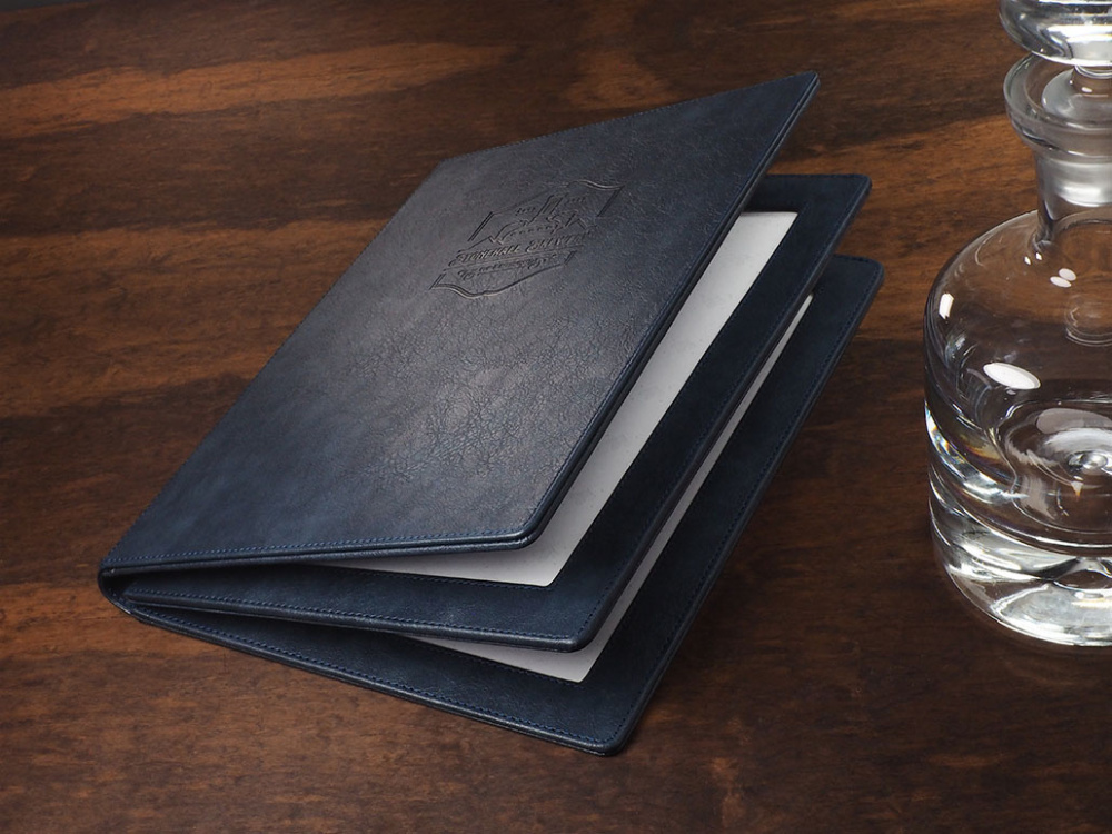Logo trade promotional gift photo of: Menu cover 1065327