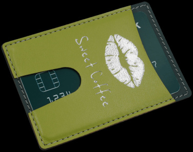 Logo trade promotional merchandise picture of: Credit card holder 544119
