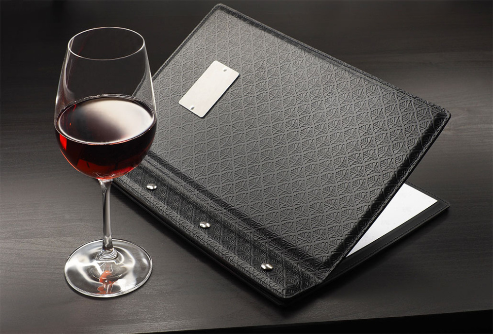 Logo trade promotional giveaways picture of: Menu cover 1084244