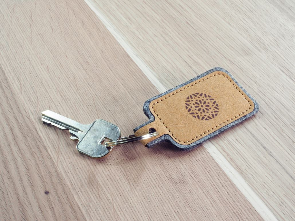 Logotrade promotional merchandise picture of: Keyring 1186140