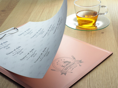 Logo trade promotional gifts picture of: Clipboard menu 1027094