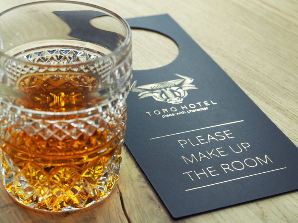 Logo trade promotional item photo of: DND door sign 1007094