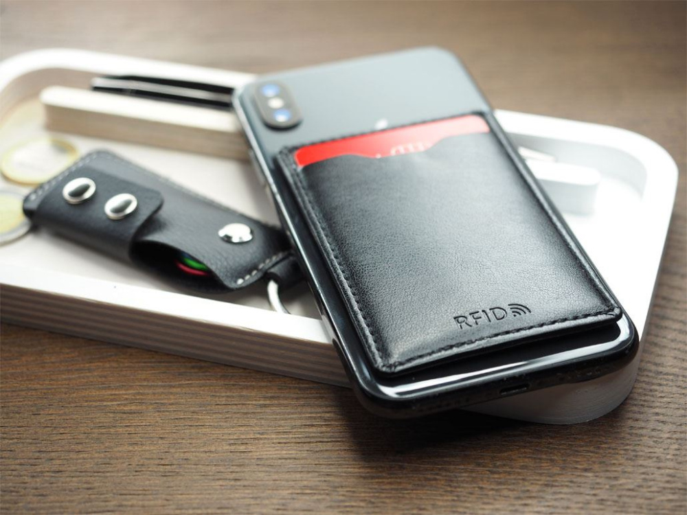 Logo trade advertising products picture of: RFID credit card holder 1258119