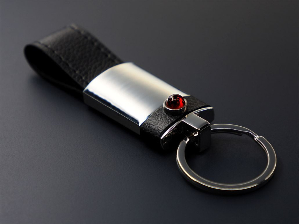 Logo trade promotional gift photo of: Amber Keyring  1291095