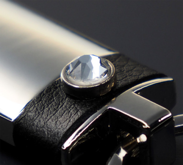 Logo trade corporate gift photo of: Swarovski Crystal Keyring 908095