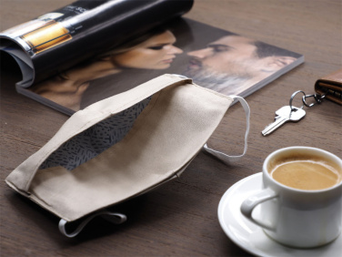 Logo trade advertising products picture of: VENUS PRO cotton face mask with a pocket an HEPA filter 1378165