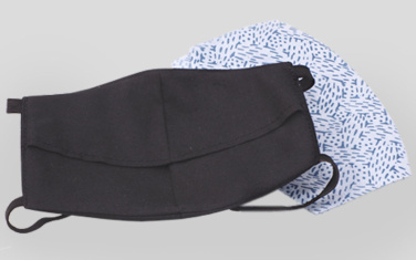 Logotrade business gift image of: VENUS PRO cotton face mask with a pocket an HEPA filter 1378165