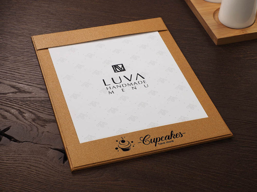 Logo trade promotional gifts image of: Menu pad 1024280