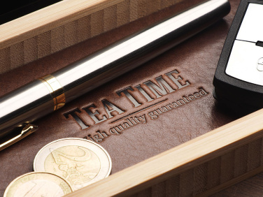 Logo trade promotional products picture of: Wooden desk organiser 1852292