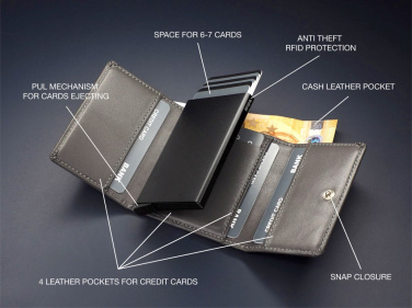 Logo trade promotional items picture of: RFID wallet 1282131