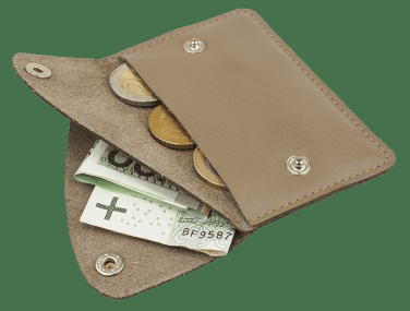 Logo trade business gifts image of: Wallet 537131
