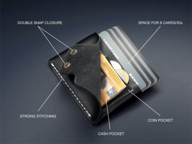 Logo trade corporate gifts picture of: Wallet 384131