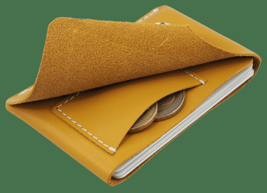Logo trade business gift photo of: Wallet 384131