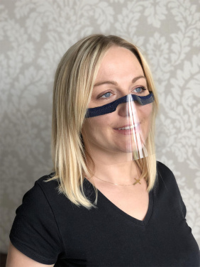 Logotrade corporate gifts photo of: KALIPSO clear face shield-mask for mouth and nose 1447162