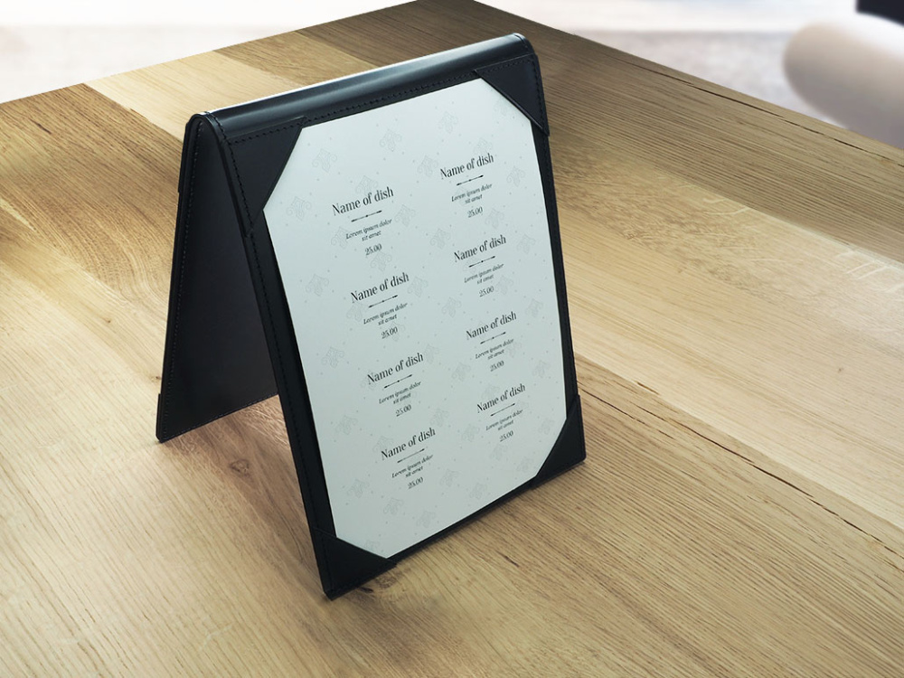 Logotrade advertising product image of: Promo menu 1605094