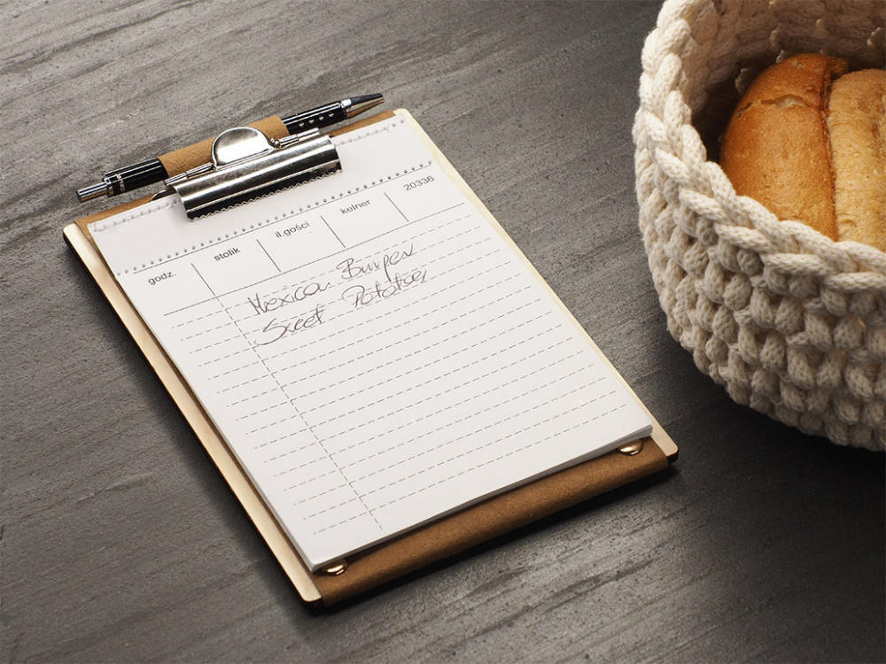 Logotrade corporate gift image of: Waiter notepad 1669121