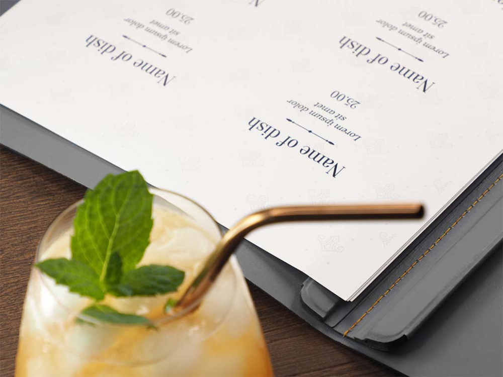 Logotrade corporate gift image of: Menu cover 1596094