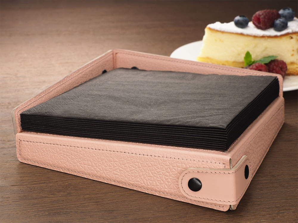 Logo trade promotional item photo of: Napkin box 1662281