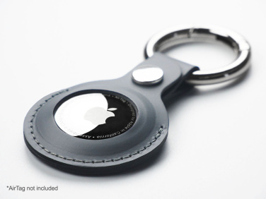 Logo trade promotional merchandise image of: Keyring with holder for AirTag 1914094