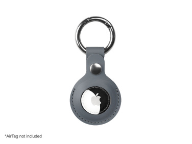 Logo trade promotional merchandise image of: Keyring with holder for AirTag 1914094