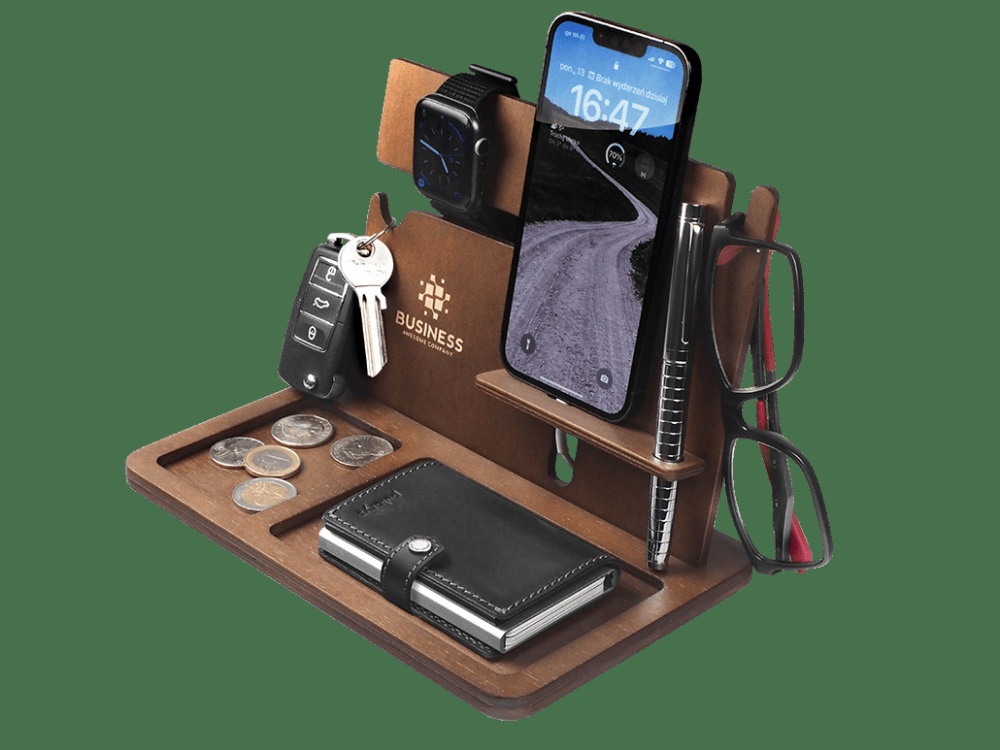 Logotrade promotional product picture of: Wooden organiser 2016121