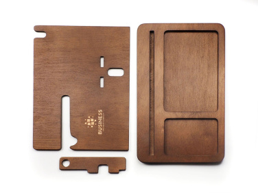 Logo trade promotional merchandise photo of: Wooden organiser 2016121