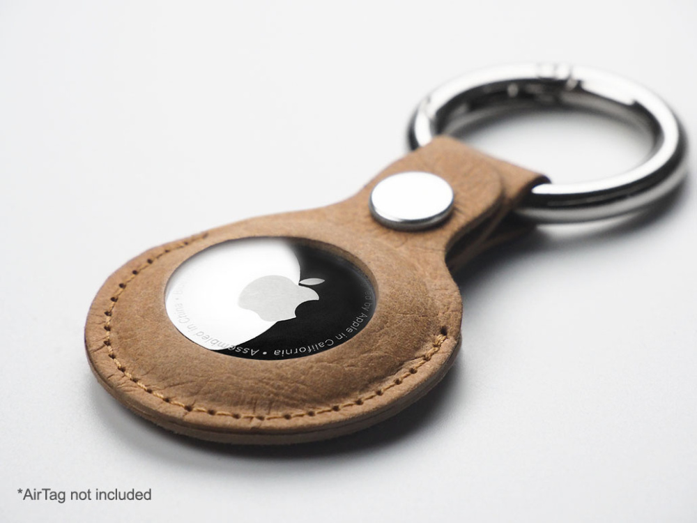 Logo trade promotional items picture of: Keyring with holder for AirTag 1914106
