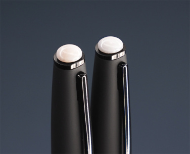 Logo trade promotional products picture of: Opal stone Pen set 1286036
