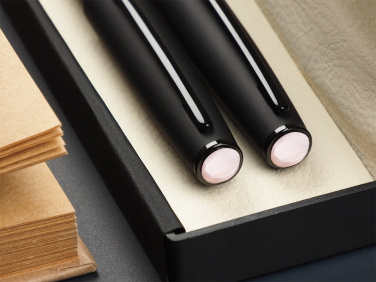 Logotrade promotional product image of: Opal stone Pen set 1286036