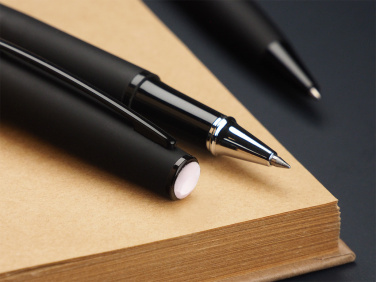 Logo trade promotional gifts image of: Opal stone Pen set 1286036