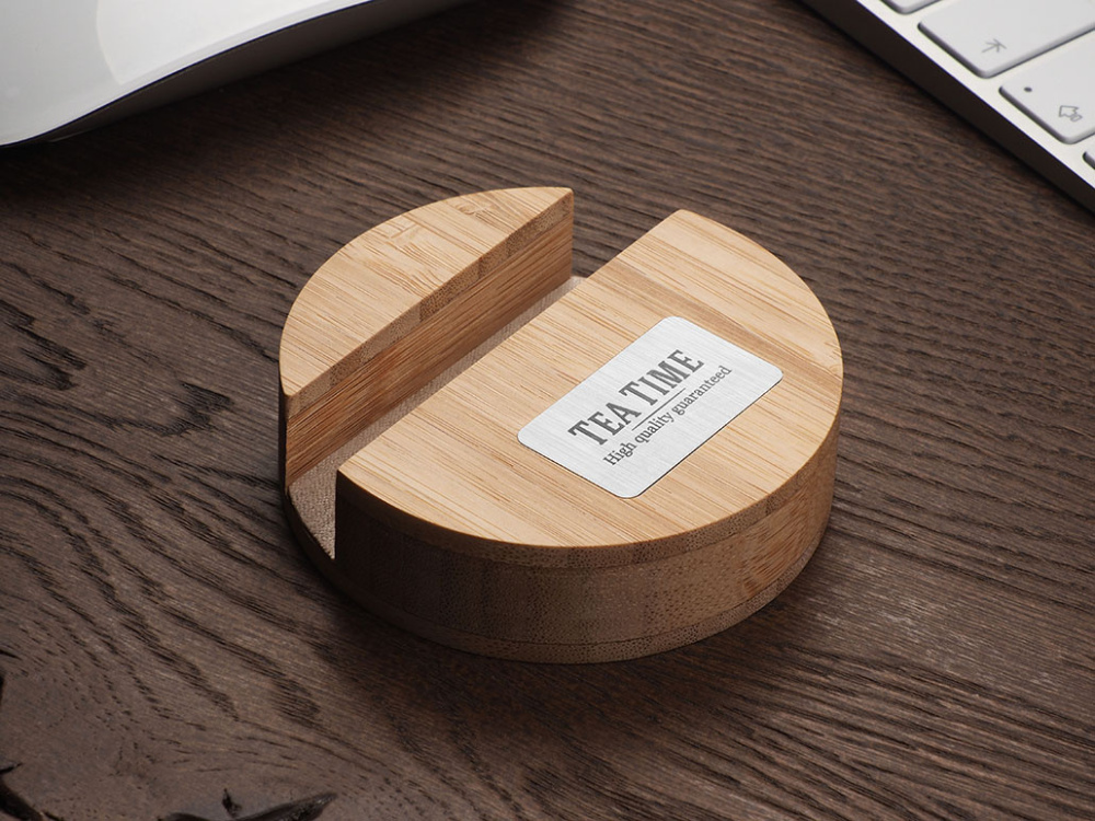Logotrade promotional product image of: Wooden telephone stand 1833292