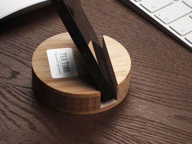 Logotrade promotional item image of: Wooden telephone stand 1833292