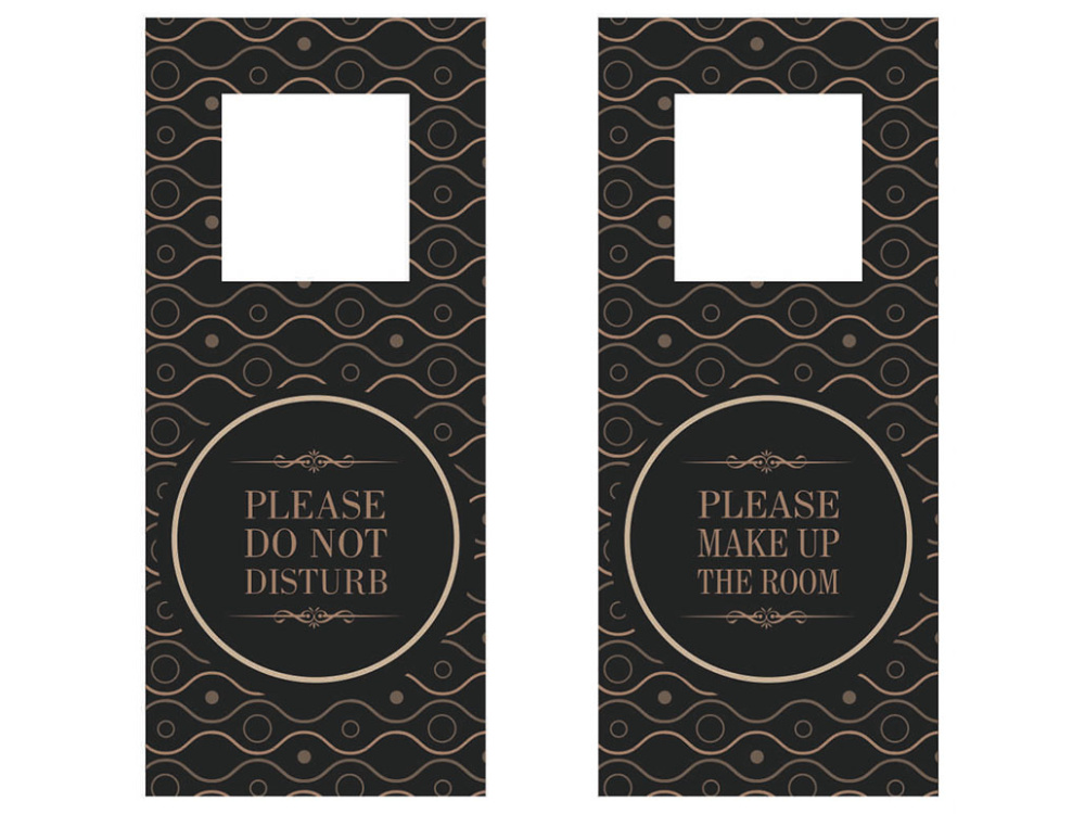 Logo trade advertising product photo of: DND door sign 1110117