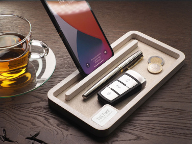 Logo trade promotional giveaways picture of: Wooden desk organiser 1818121