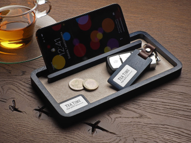 Logotrade promotional item image of: Wooden desk organiser 1818121