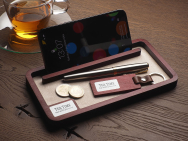 Logotrade corporate gift picture of: Wooden desk organiser 1818121