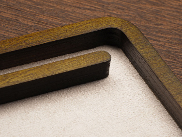 Logo trade promotional gifts picture of: Wooden desk organiser 1818121