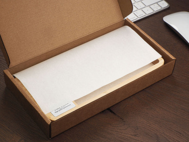 Logo trade promotional giveaways image of: Wooden desk organiser 1818121