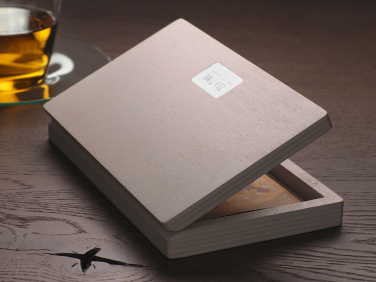 Logo trade promotional items image of: Wooden bill box 1816121