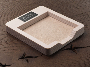 Logotrade promotional giveaway picture of: Wooden memo card box 1832121
