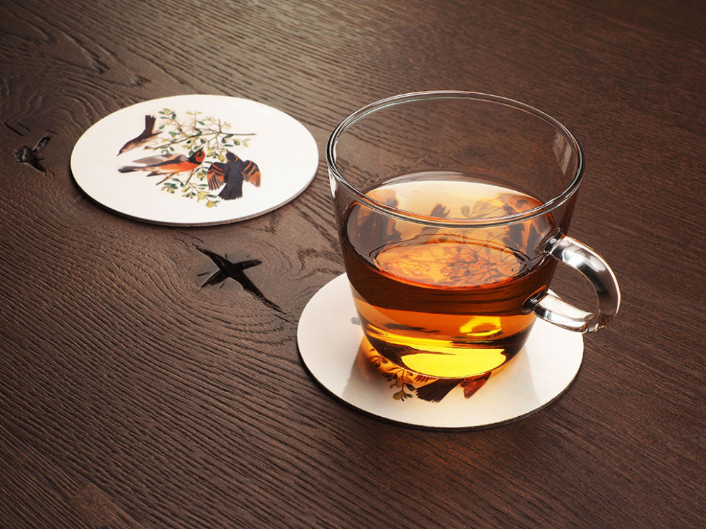 Logotrade promotional products photo of: Printed paper coaster 1837117