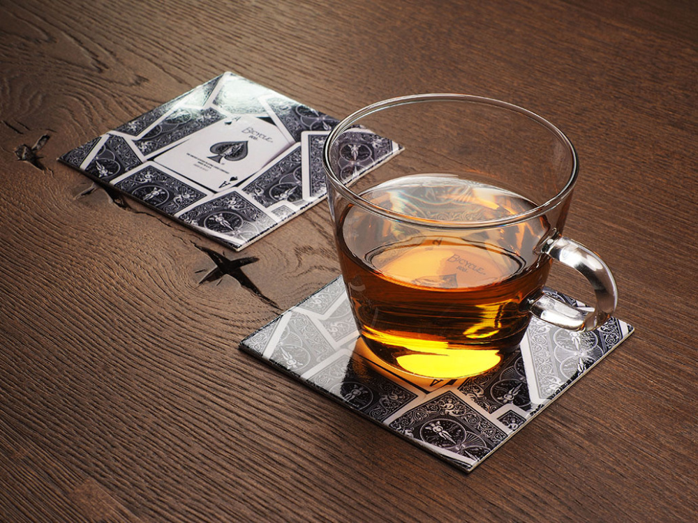 Logotrade business gifts photo of: Printed paper coaster 1838117