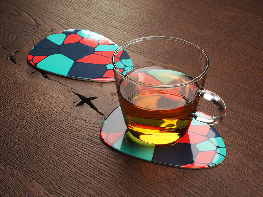 Logotrade promotional item image of: Printed paper coaster 1840117