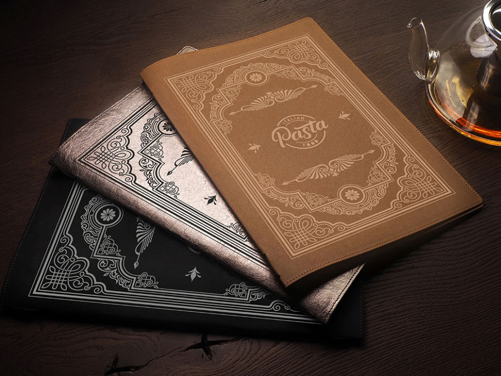 Logotrade promotional giveaway image of: Menu cover Ambiente 1178296